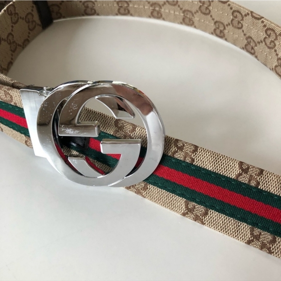 Gucci mens Belt 35-38 - Picture 2 of 4